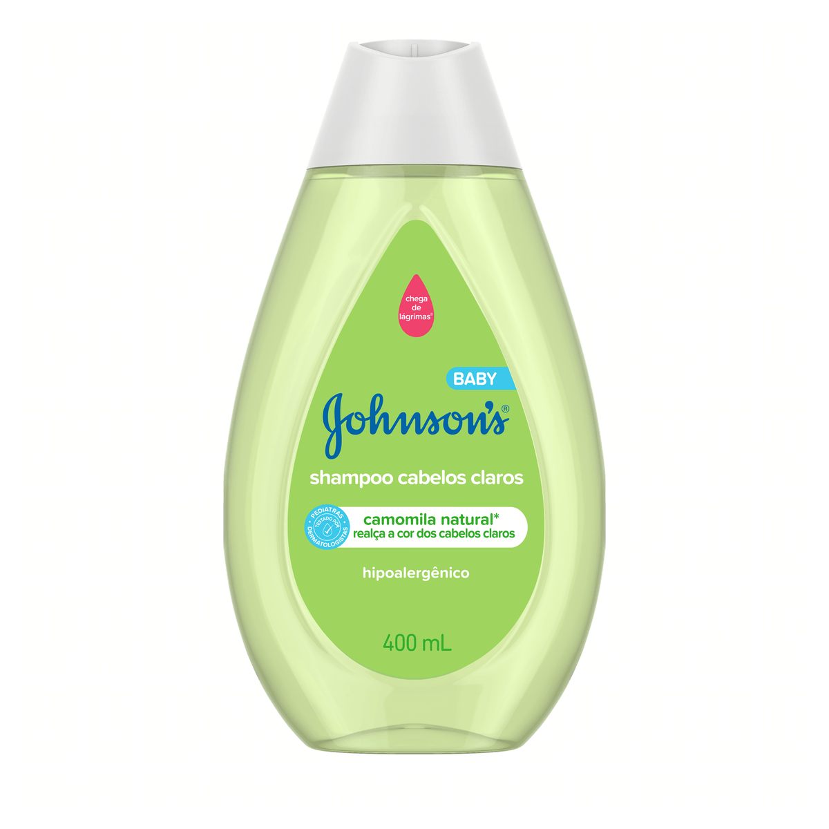 SH JOHNSON BABY 400ML, CABELOS CLAROS