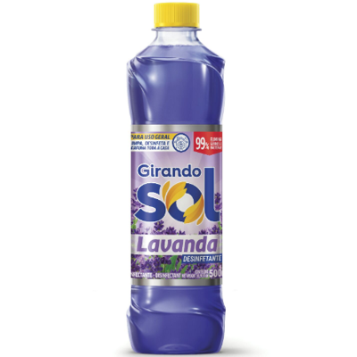 DESINF GIRANDO SOL 500ML, LAVANDA