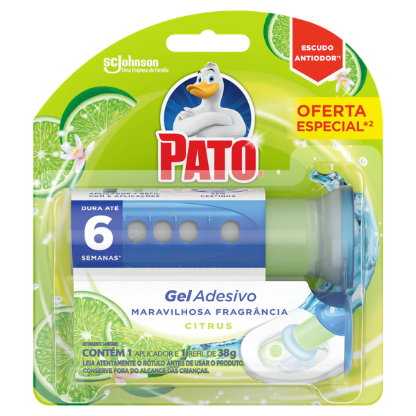 DESOD SANIT PATO GEL AD 38G, CITRUS