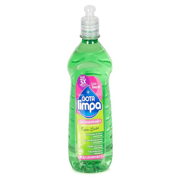 DET GEL GOTA LIMPA 500ML, CAPIM LIMAO
