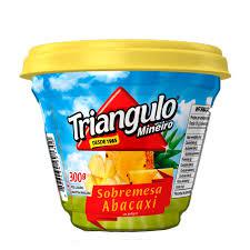 DOCE TRIANGULO 300G, ABACAXI