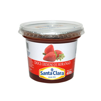 DOCE STA CLARA 400G, MORANGO