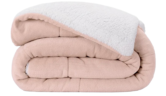 EDREDOM CASAL TEZOR SHERP BEGE 220X240CM