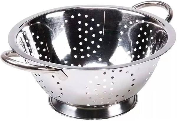 ESCORREDOR MASSA TEZOR INOX 21CM