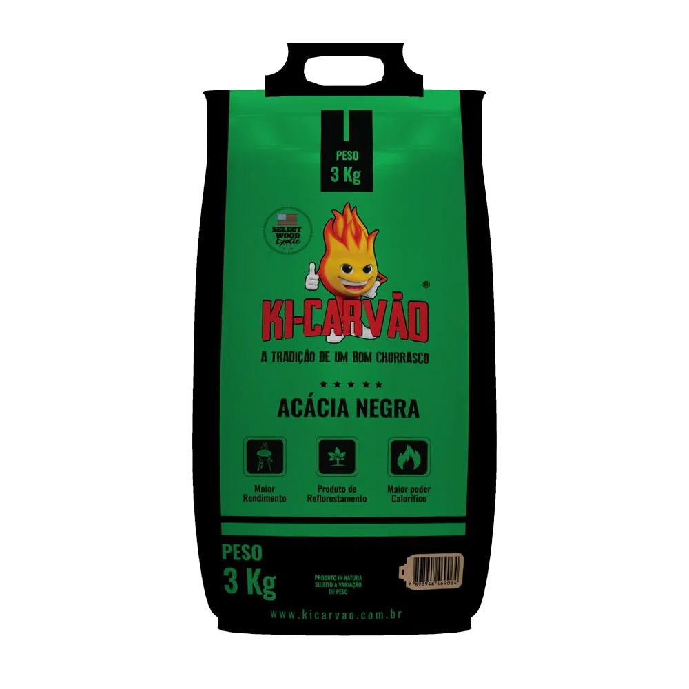 CARVAO KI-CARVAO ACACIA 3KG
