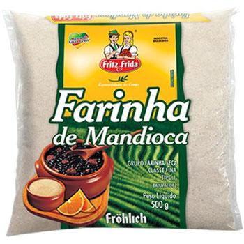 FARINHA MANDIOCA FRITZ FRIDA 500G