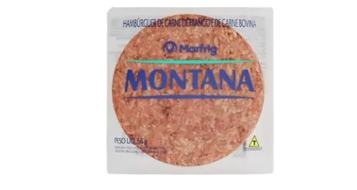 HAMBURGUER MONTANA MISTO 56G
