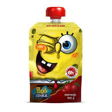 IOG BATAVO BOB ESPONJA 100G, MORANGO