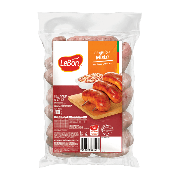 LINGUICA MISTA LEBON CONG 600G
