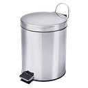 LIXEIRA POLYBAG ACO INOX 5L