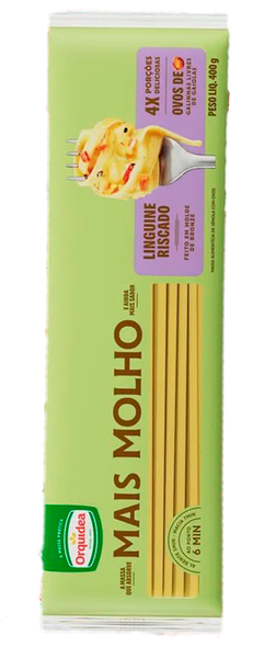 MASSA C/OVOS ORQUIDEA M MOLHO 400G, RISC