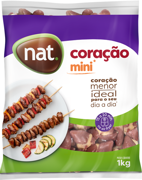 MIUDO FGO CORACAO NAT CONG 1KG