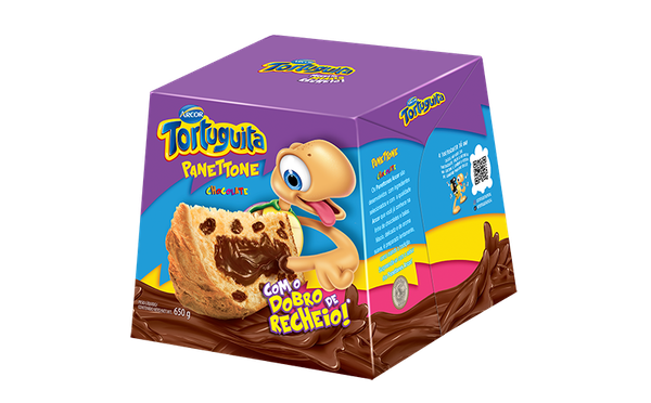 PANETTONE ARCOR TORTUGUITA 510G, CHOC