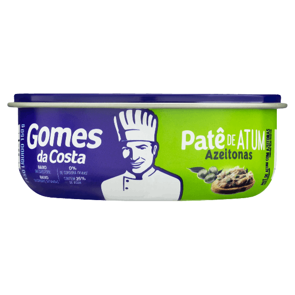 PATE ATUM GDC PT 170G, AZEITONA