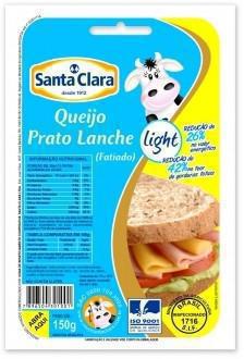 QUEIJO STA CLARA LANCHE LIGHT 150G