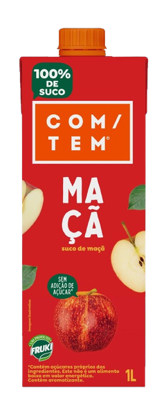 SUCO COM/TEM TP 1L, MACA