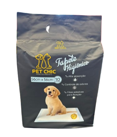 TAPETE HIGIENICO PETS 56X56CM C/10