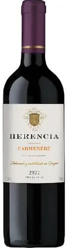 VINHO HERENCIA CARMENERE 750ML