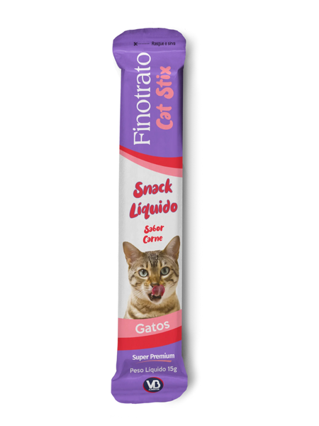 Finotrato Cat Stix Carne 15g Unidade:Unidade