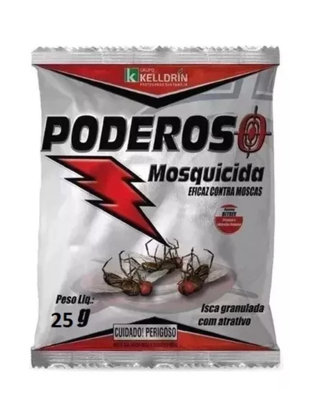 Poderoso Mosquicida Isca Granulada 25g