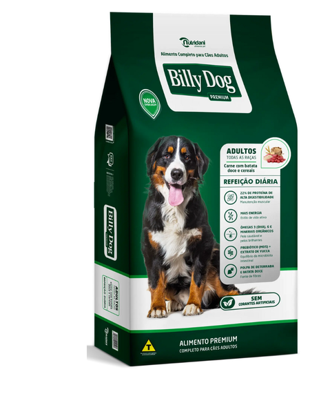Ração Billy Dog Refeição Diária 15Kg