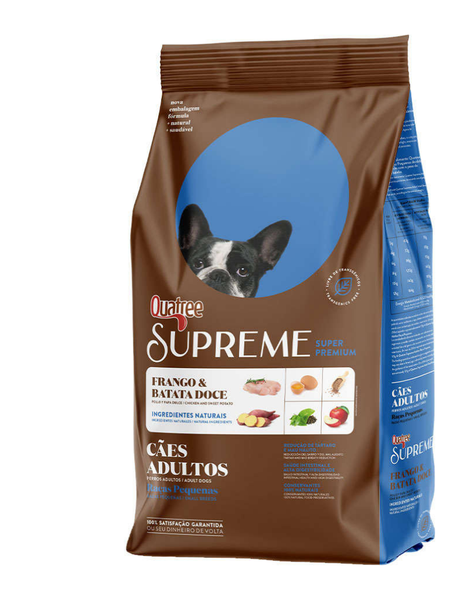 Ração Quatree Supreme Cães Adultos Raças Pequenas Peso:1Kg