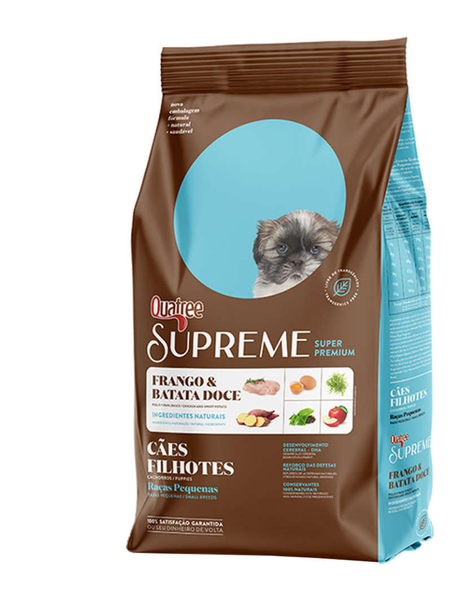 Ração Quatree Supreme Cães Filhotes Raças Pequenas 1Kg