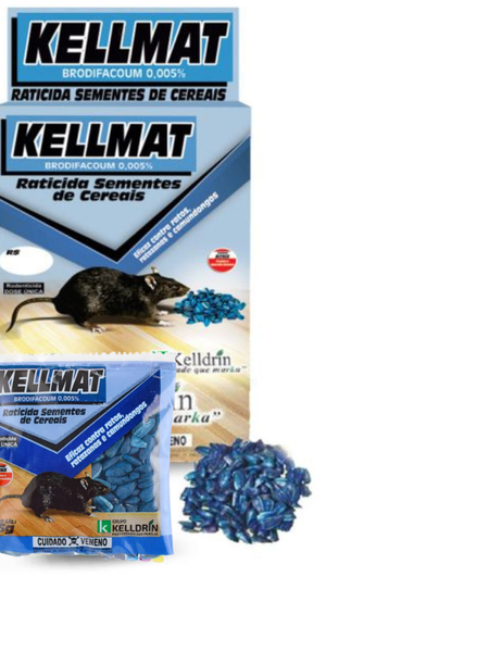 Raticida Kellmat Sementes de Cereais 25g