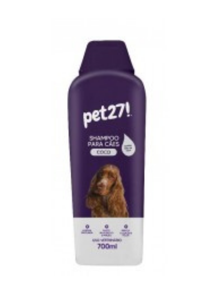 Shampoo e Condicionador Pet27 700mL Coco