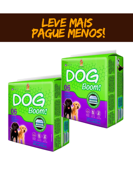 Tapete Higiênico Dog Bom 60X55 C/6UN - Leve Mais Pague Menos
