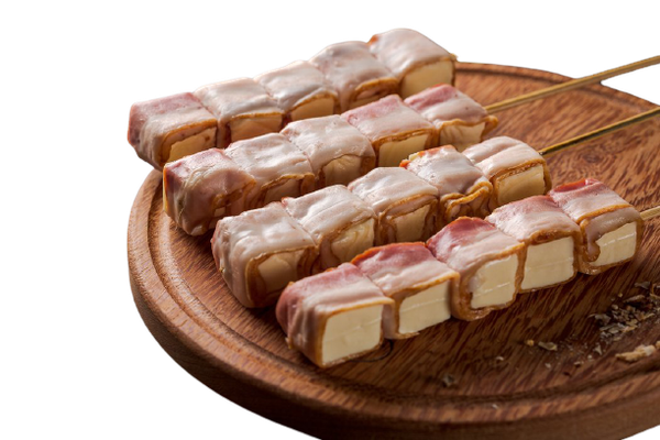 AÇOUGUE - ESPETINHO QUEIJO COALHO E BACON (KG) 
