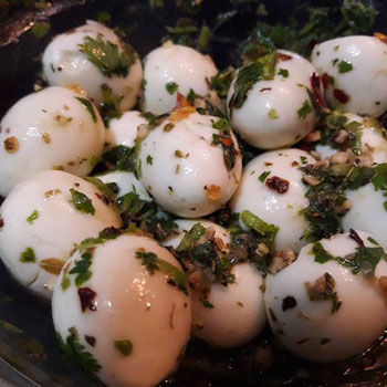 AÇOUGUE - OVO CODORNA CURTIDO (KG) 