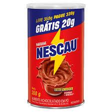ACHOCOLATADO EM PO NESCAU PT 350GR PROMO 20GR 