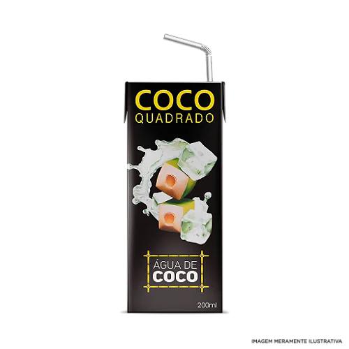 AGUA DE COCO COCO QUADRADO TP 200ML 