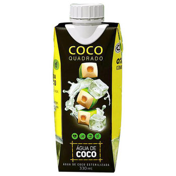 AGUA DE COCO COCO QUADRADO TP 330ML 