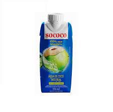 AGUA DE COCO SOCOCO CX 330ML 