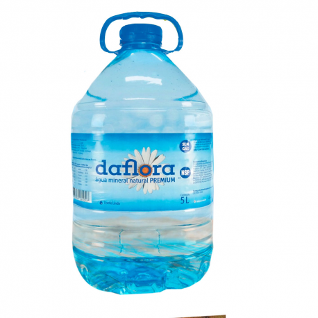 AGUA MINERAL SEM GAS DAFLORA GL 5LT 
