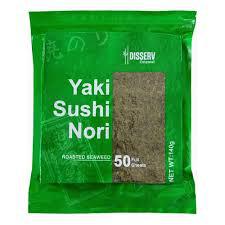 ALGA PARA SUSHI NORI YAKI GREEN PCT 140GR 