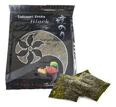 ALGA PARA SUSHI YAKI NORI BLACK PCT 140GR 
