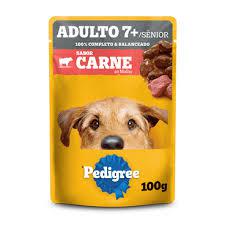 ALIMENTO PARA CAES PEDIGREE SC 100GR ADULTO 7+ CARNE