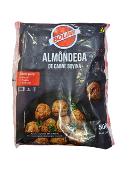 ALMONDEGAS DE CARNE BOVINA BOLINI PCT 500GR 