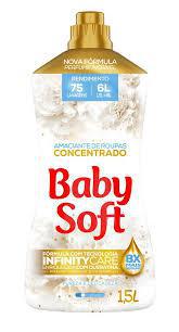 AMACIANTE BABY SOFT CONCENTRADO FR 1.5L PUREZA BRANCO