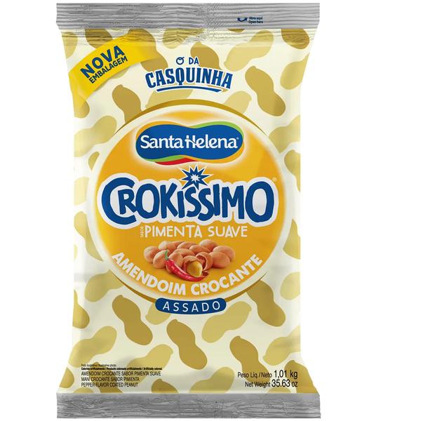 AMENDOIM CROCANTE CROKISSIMO PCT 1.01KG PIMENTA SUAVE 