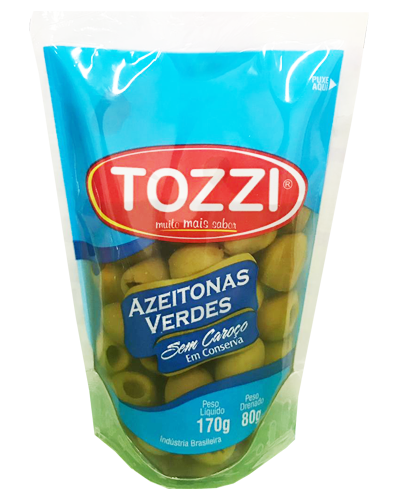 AZEITONA VERDE SEM CAROCO TOZZI SC 80GR 