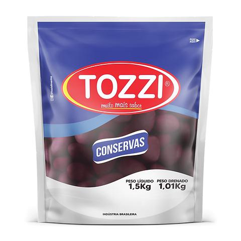 AZEITONA PRETA COM CAROCO TOZZI SC 1.01KG 