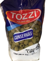 AZEITONA VERDE SEM CAROCO TOZZI SC1.01KG 