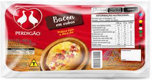 BACON CUBOS PERDIGAO PCT 400GR 