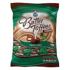 BALA BUTTER TOFFEES ARCOR PCT 500GR MENTA AMARGA