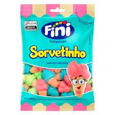 BALA FINI PCT 80GR SORVETINHO