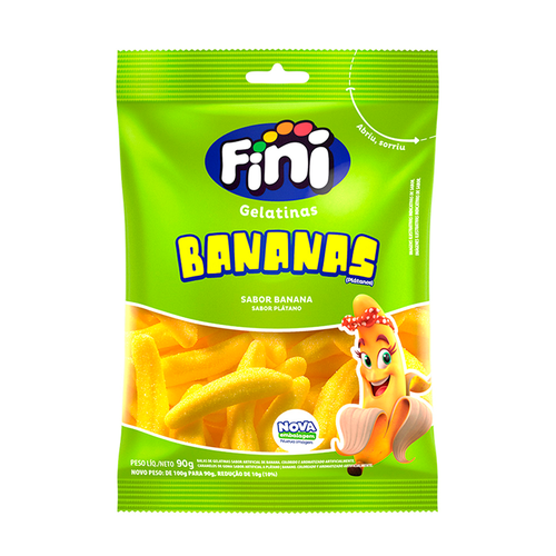 BALA FINI PCT 80GR. BANANAS